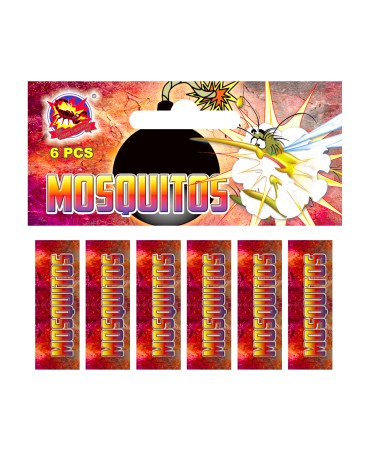 Mosquitos 6ks 4disp/ctn